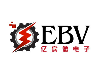 晓熹的深圳市亿宾微电子有限公司 英文简称EBVlogo设计