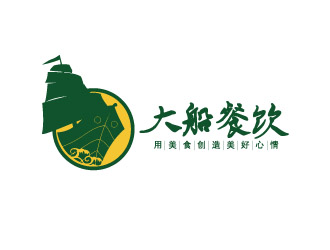 刘业伟的大船餐饮（公司名称：宁波大船餐饮管理有限公司）logo设计