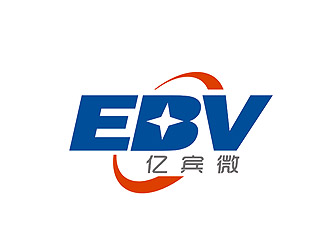 盛铭的深圳市亿宾微电子有限公司 英文简称EBVlogo设计