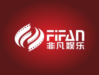 何嘉健的FIFAN/非凡娱乐logo设计