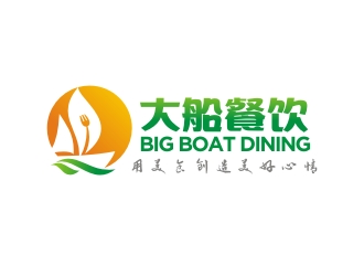 曾翼的大船餐饮（公司名称：宁波大船餐饮管理有限公司）logo设计