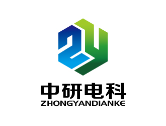 张俊的北京中研电科技术有限公司logo设计