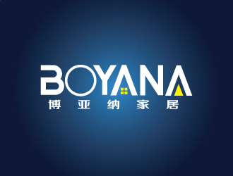 张俊的博亚纳家居 BOYANAlogo设计