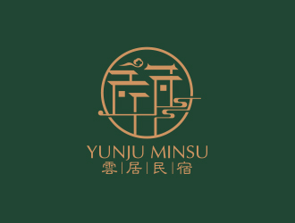 黄安悦的云居民宿Logo设计logo设计