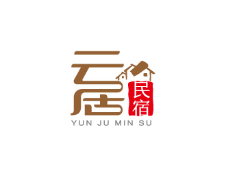 周金进的云居民宿Logo设计logo设计