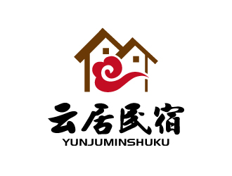 张俊的云居民宿Logo设计logo设计