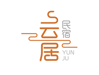 赵鹏的云居民宿Logo设计logo设计