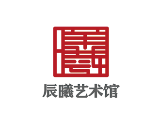 谢云冬的辰曦艺术馆标志设计logo设计
