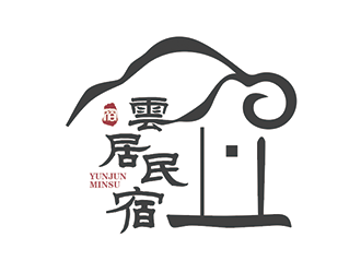 谢云冬的云居民宿Logo设计logo设计