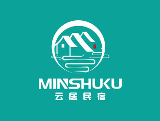 朱红娟的云居民宿Logo设计logo设计