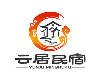 潘乐的云居民宿Logo设计logo设计