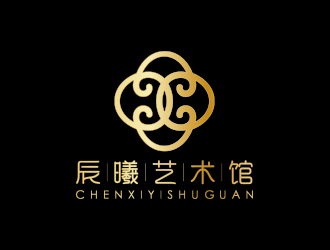 孙金泽的辰曦艺术馆标志设计logo设计