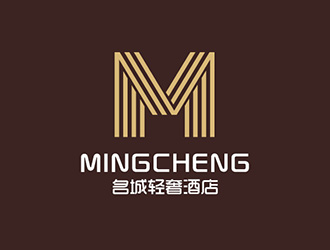 吴晓伟的名城轻奢酒店logo设计