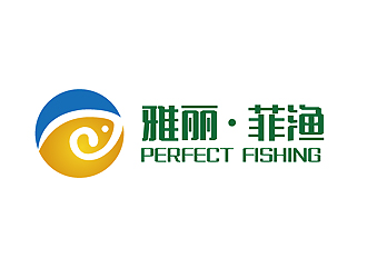 雅丽.菲渔服装类负空间商标logo设计