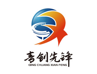 刘业伟的青创先锋铁路报纸logo设计logo设计