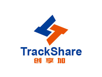 李贺的TrackShare创享加车载定位产品商标logo设计