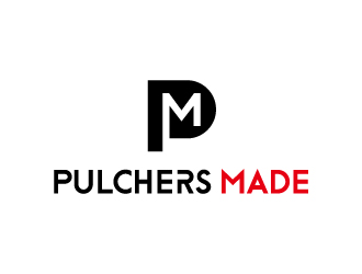 张俊的Pulchers Made英文线条日用品品牌logologo设计