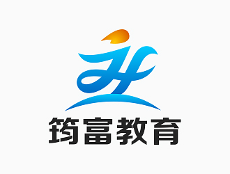 钟华的筠富教育Logo设计logo设计