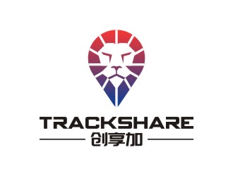 陈国伟的TrackShare创享加车载定位产品商标logo设计