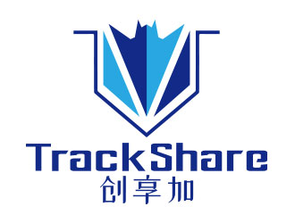 向正军的TrackShare创享加车载定位产品商标logo设计