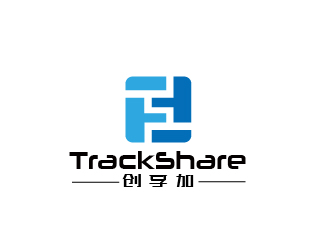 曾万勇的TrackShare创享加车载定位产品商标logo设计
