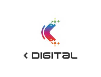 陈国伟的K digital人气数码专卖店logologo设计