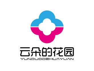 张俊的云朵的花园logo设计
