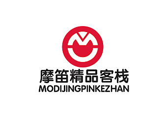 秦晓东的摩笛精品客栈标志logo设计
