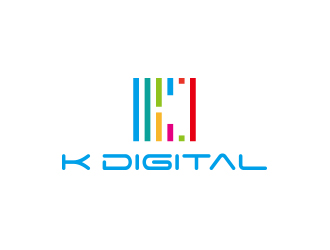 孙金泽的K digital人气数码专卖店logologo设计