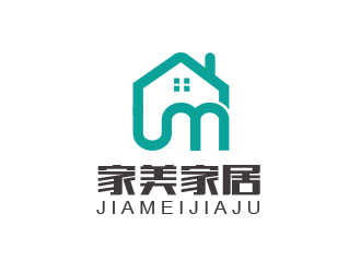 朱红娟的家美家居用品logo设计