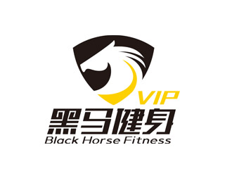 赵鹏的黑马vip或者黑马健身logo设计