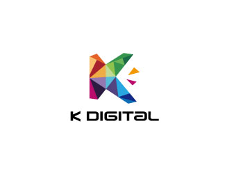 K digital人气数码专卖店logologo设计