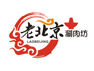 赵鹏的老北京涮肉坊logo设计