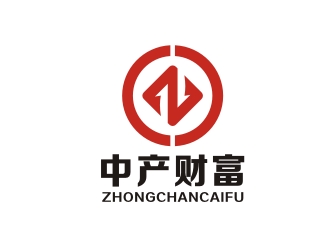 杨占斌的中产财富logo设计