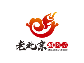 叶美宝的老北京涮肉坊logo设计