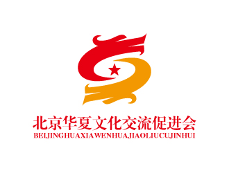 张俊的北京华夏文化交流促进会logo设计