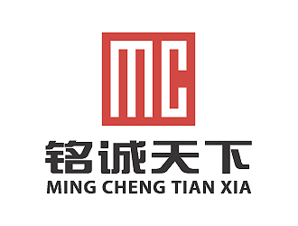 彭波的铭诚天下文化广告公司logologo设计
