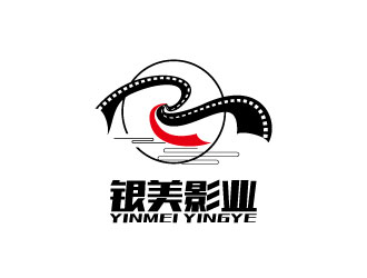连杰的重庆银美影业有限公司logo设计