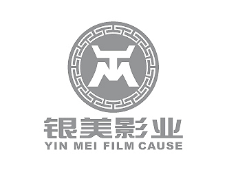 彭波的重庆银美影业有限公司logo设计