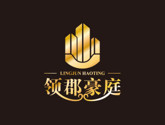 领郡豪庭logo设计