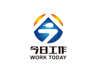 黄安悦的今日工作求职招聘平台logo设计logo设计