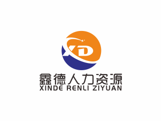 汤儒娟的北京鑫德人力资源服务有限公司logo设计