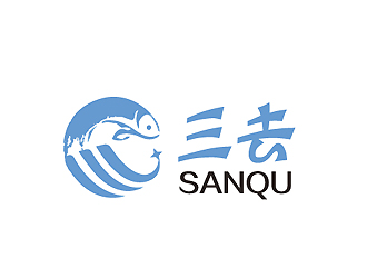 秦晓东的三去野生鱼水产商标设计logo设计