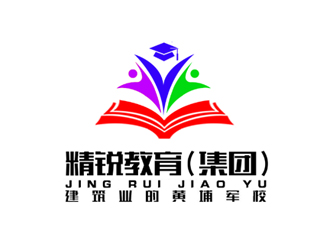精锐教育（集团）logo设计