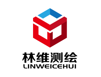 张俊的林维测绘logo设计