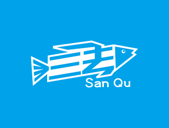林思源的三去野生鱼水产商标设计logo设计