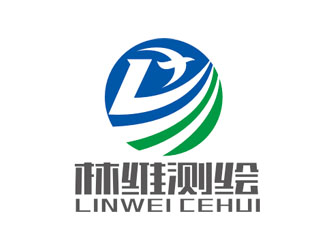 赵鹏的林维测绘logo设计