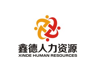 曾翼的北京鑫德人力资源服务有限公司logo设计