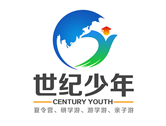 潘乐的世纪少年夏令营logo设计