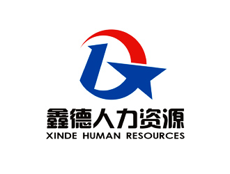 谭家强的北京鑫德人力资源服务有限公司logo设计